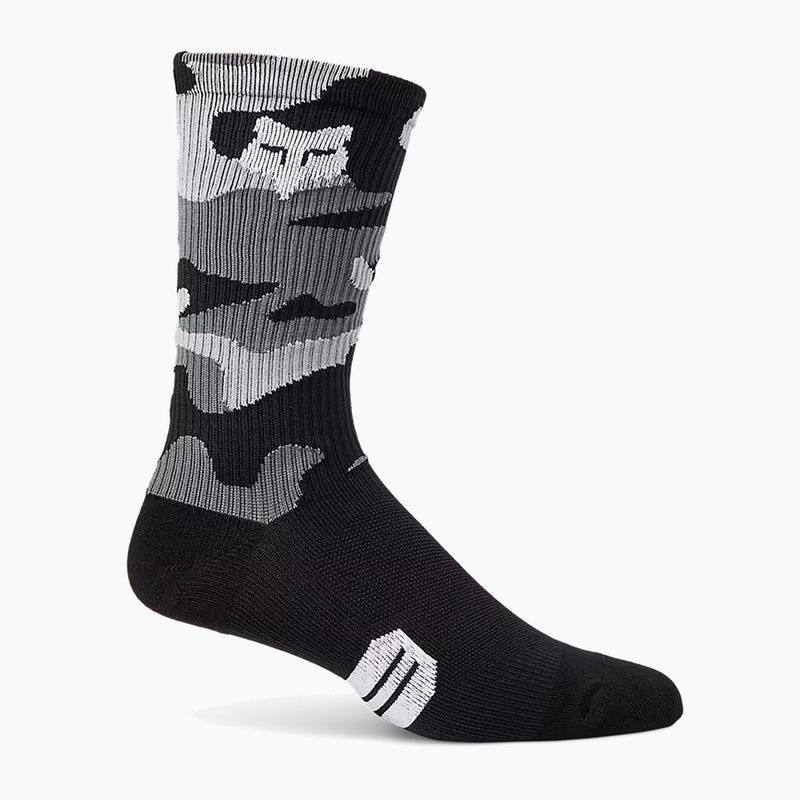 Pánske cyklistické ponožky Fox Racing 8 Ranger black camo 31053_247