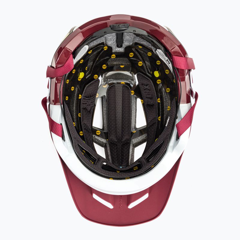 Cyklistická prilba Fox Racing Speedframe Pro červeno-biela 31197_247 5