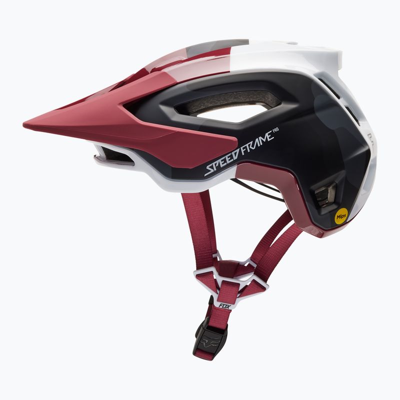 Cyklistická prilba Fox Racing Speedframe Pro červeno-biela 31197_247 8