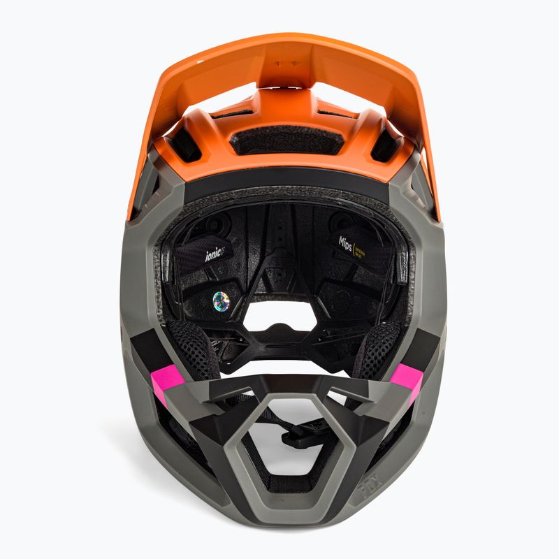 Cyklistická prilba Fox Racing Proframe RS CLYZO čierno-oranžová 30920_009 2