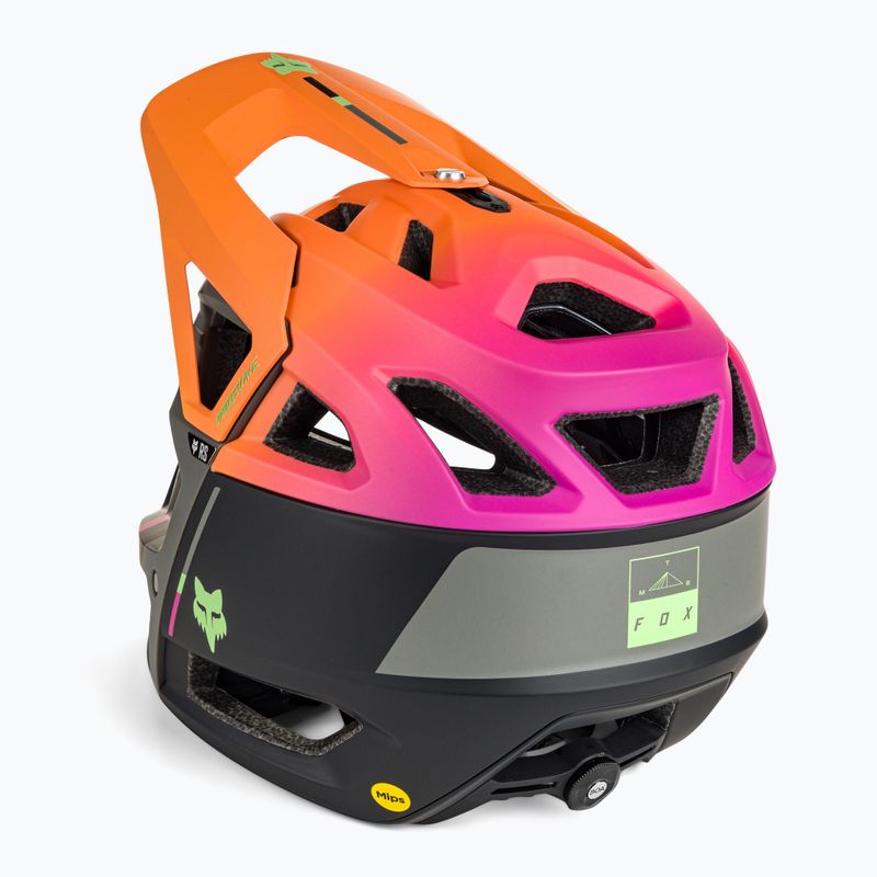 Cyklistická prilba Fox Racing Proframe RS CLYZO čierno-oranžová 30920_009 4