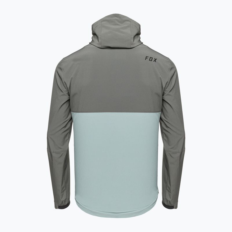Fox Racing Ranger Wind Pullover šedo-modrá pánska cyklistická bunda 31038_052 2