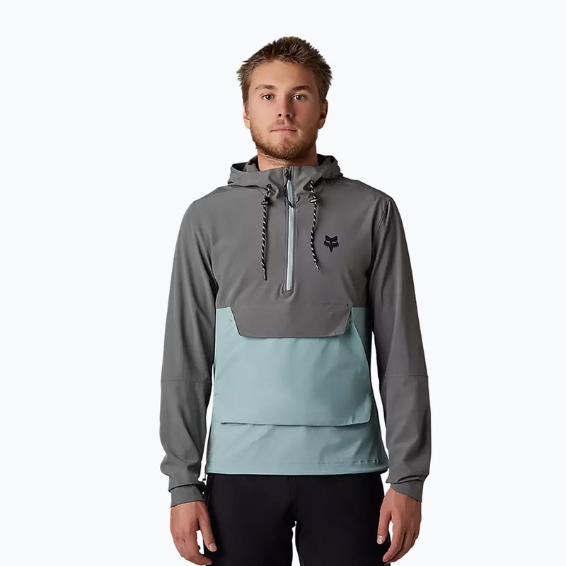 Fox Racing Ranger Wind Pullover šedo-modrá pánska cyklistická bunda 31038_052 6