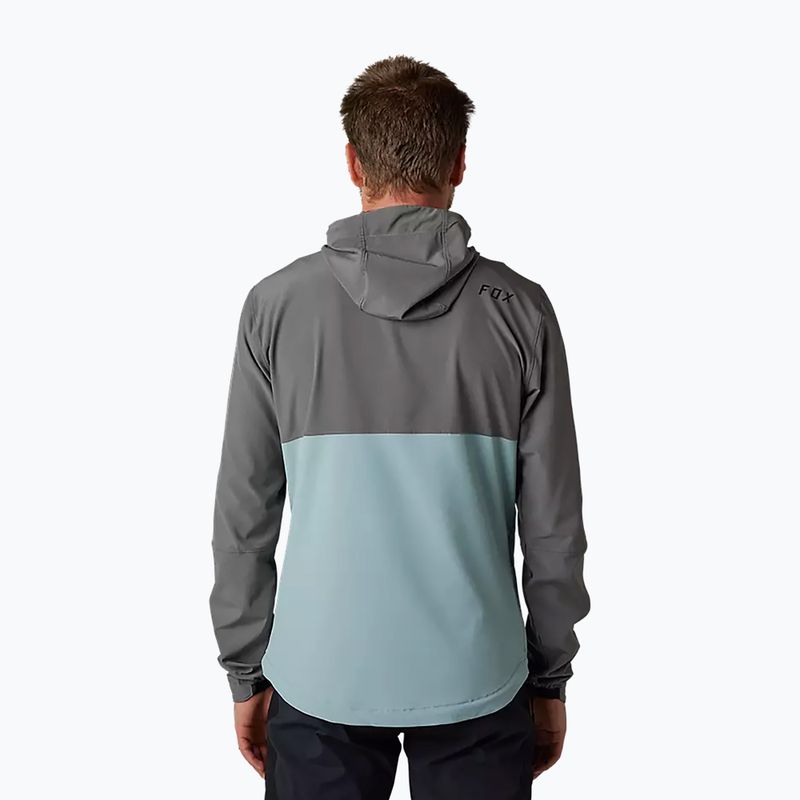 Fox Racing Ranger Wind Pullover šedo-modrá pánska cyklistická bunda 31038_052 8