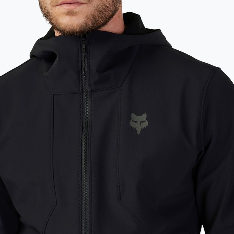 Pánska cyklistická bunda Fox Racing Ranger Fire Hoodie black 4