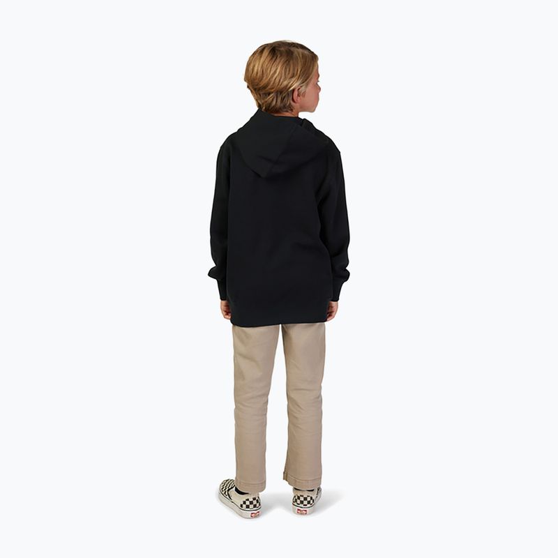 Detská cyklistická mikina Fox Racing Legacy Jr čierna 3