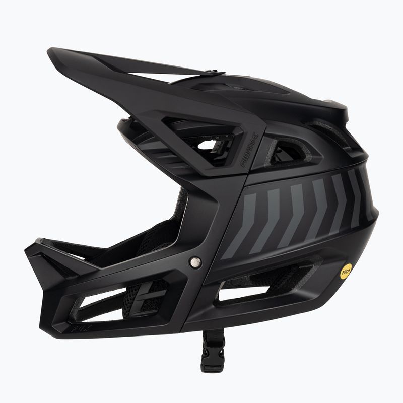 Detská cyklistická prilba Fox Racing Proframe Nace Jr čierna 5