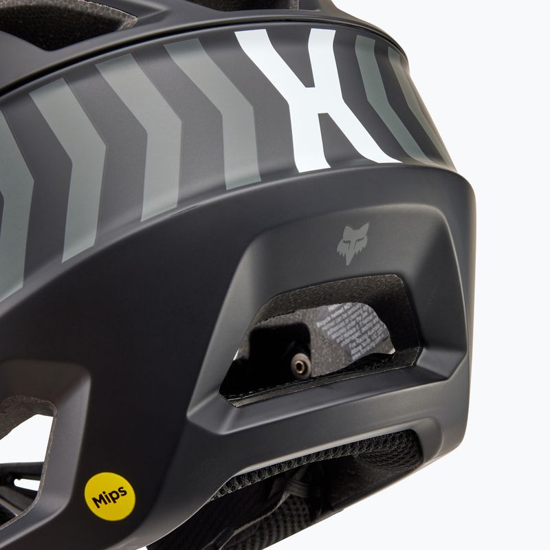 Detská cyklistická prilba Fox Racing Proframe Nace Jr čierna 6