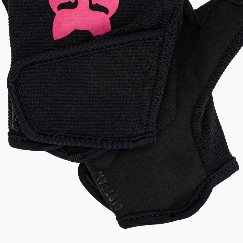 Fox Racing Detské cyklistické rukavice Dirtpaw Jr black/pink 6