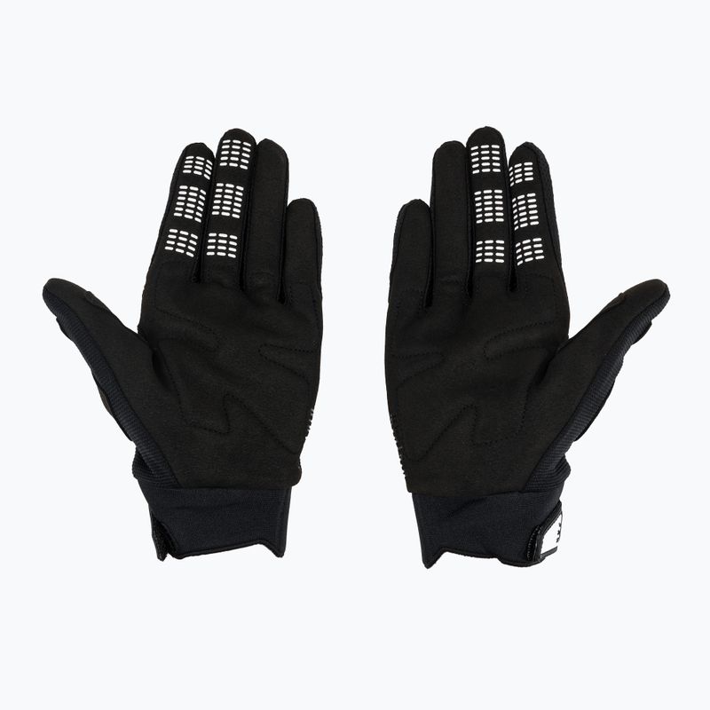 Pánske cyklistické rukavice Fox Racing Dirtpaw black/white 3