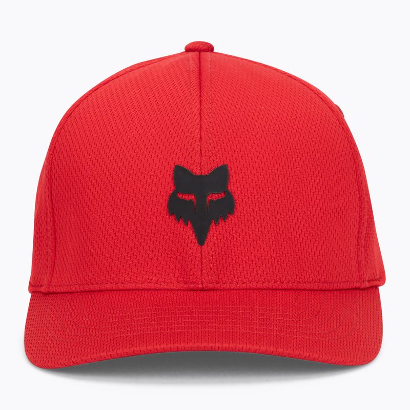 Pánska Šiltovka Fox Racing Fox Head Tech Flexfit Flame Red 2