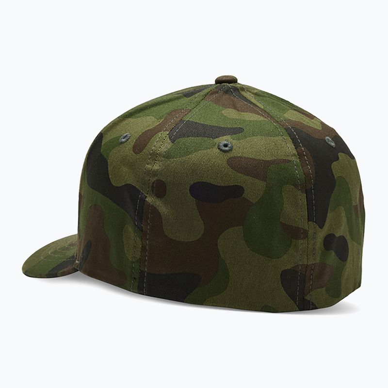 Kšiltovka Fox Racing Fox Head Flexfit green camo 2