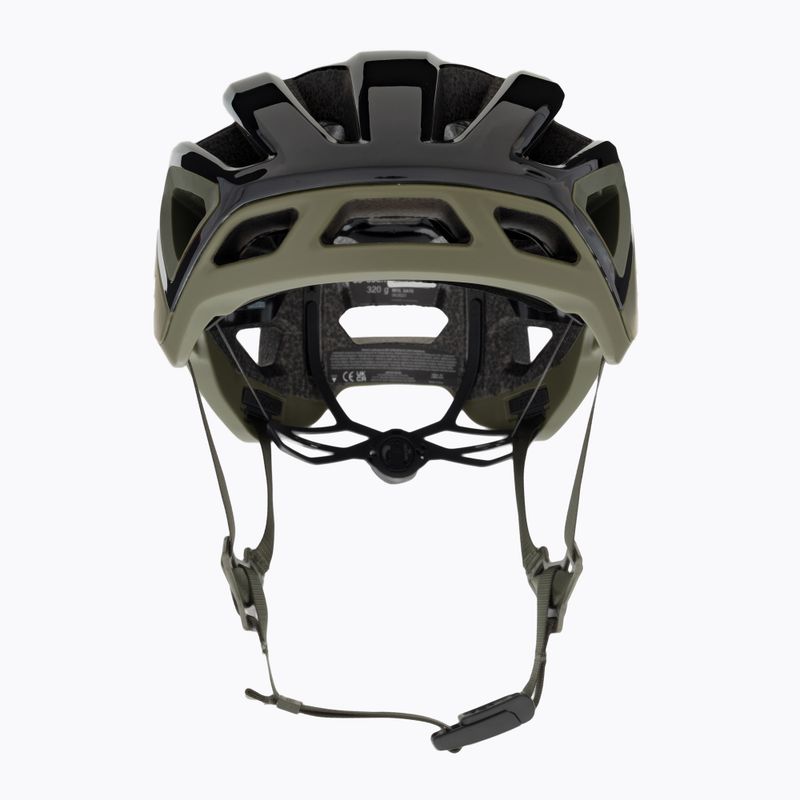 Fox Racing Crossframe Pro Ashr olivovo zelená cyklistická prilba 2