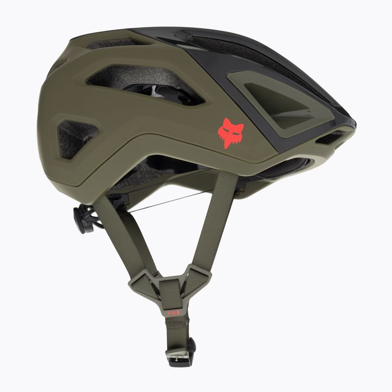 Fox Racing Crossframe Pro Ashr olivovo zelená cyklistická prilba 4