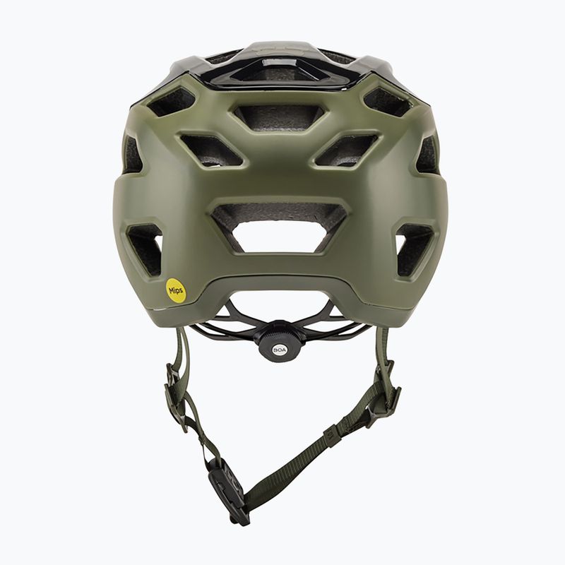 Fox Racing Crossframe Pro Ashr olivovo zelená cyklistická prilba 8