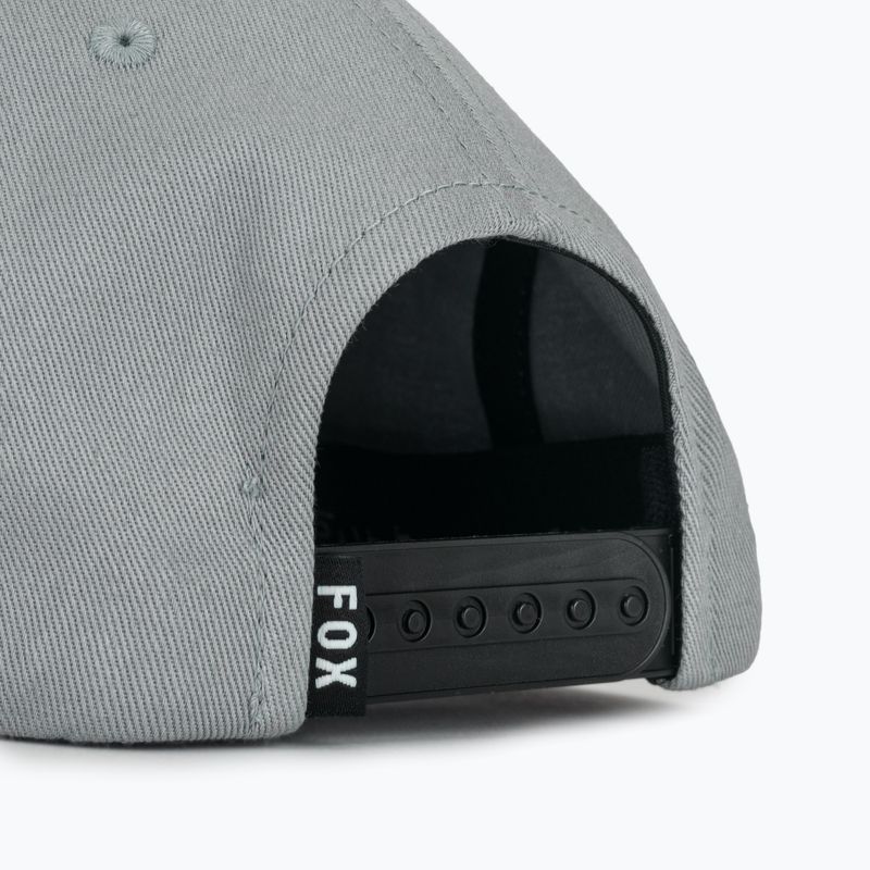Detská šiltovka Fox Racing Fox Head 110 Snapback Jr steel grey 4