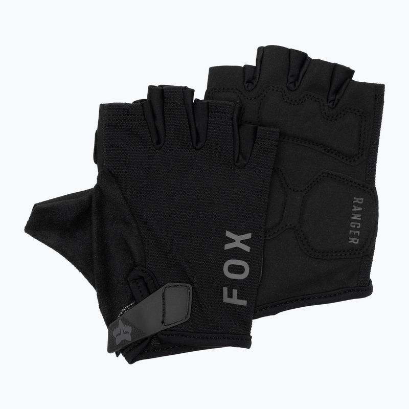 Pánske cyklistické rukavice Fox Racing Ranger Gel Short black