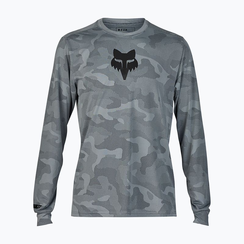 Pánske cyklistické tričko s dlhým rukávom Fox Racing Ranger Tru Dri cloud grey 3