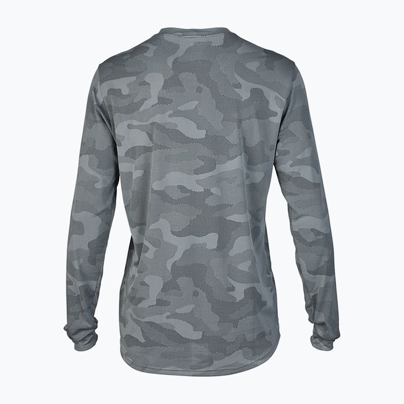 Pánske cyklistické tričko s dlhým rukávom Fox Racing Ranger Tru Dri cloud grey 4