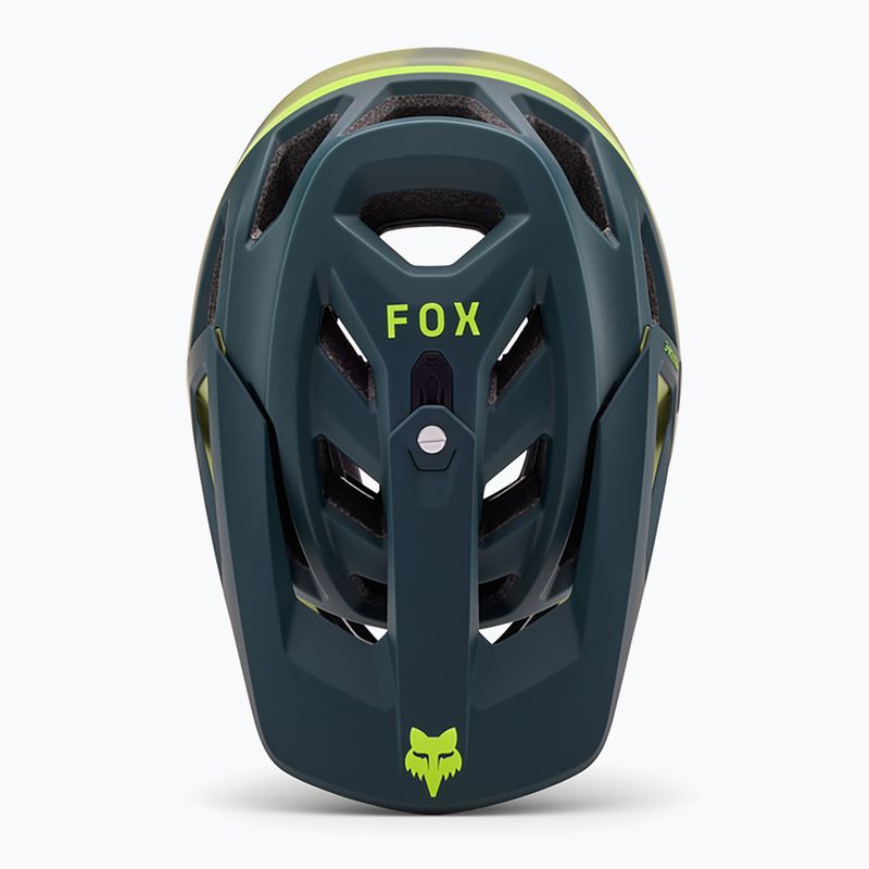 Cyklistická prilba Fox Racing Proframe RS Taunt CE bledozelená 4