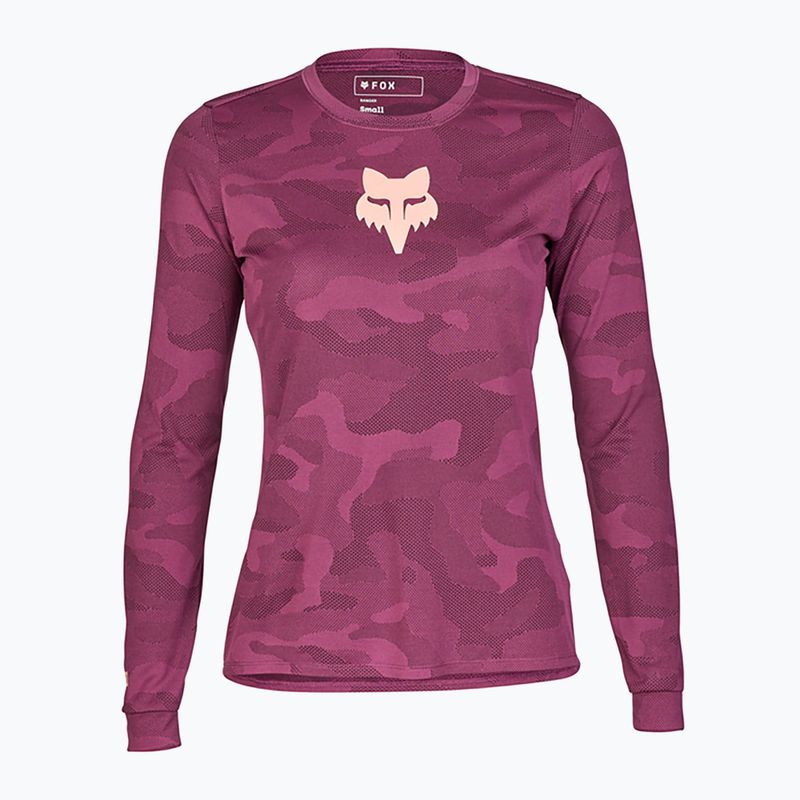 Dámsky cyklistický longsleeve Fox Racing Ranger Tru Dri sangria 3