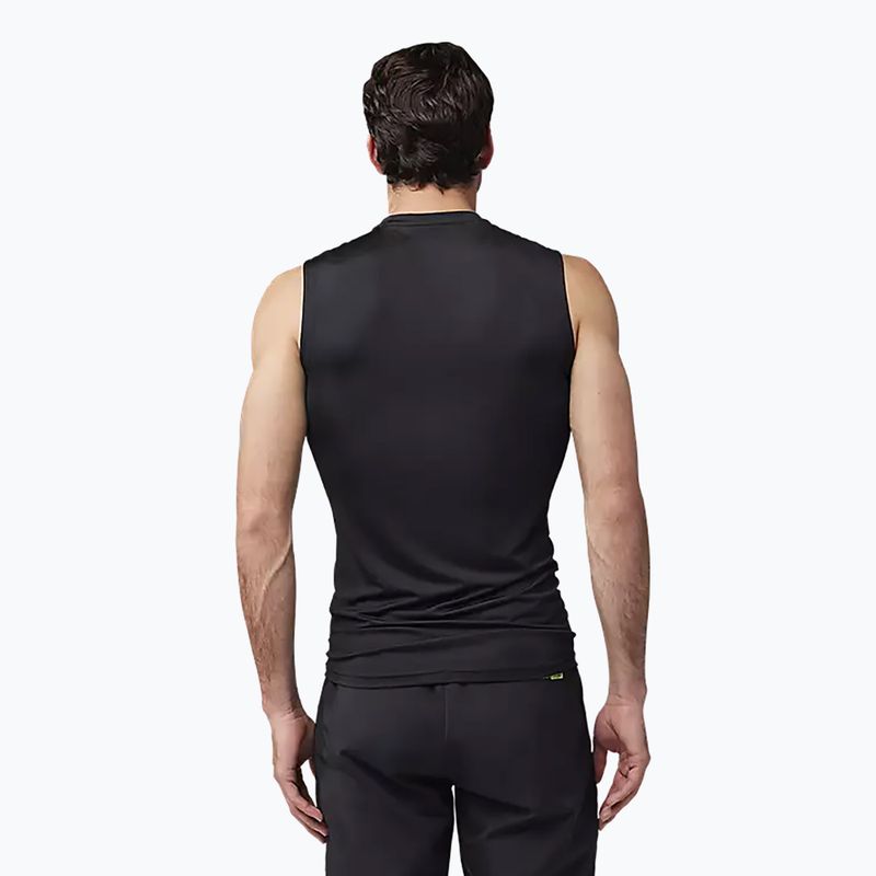 Pánsky cyklistický dres Fox Racing Tecbase black 2