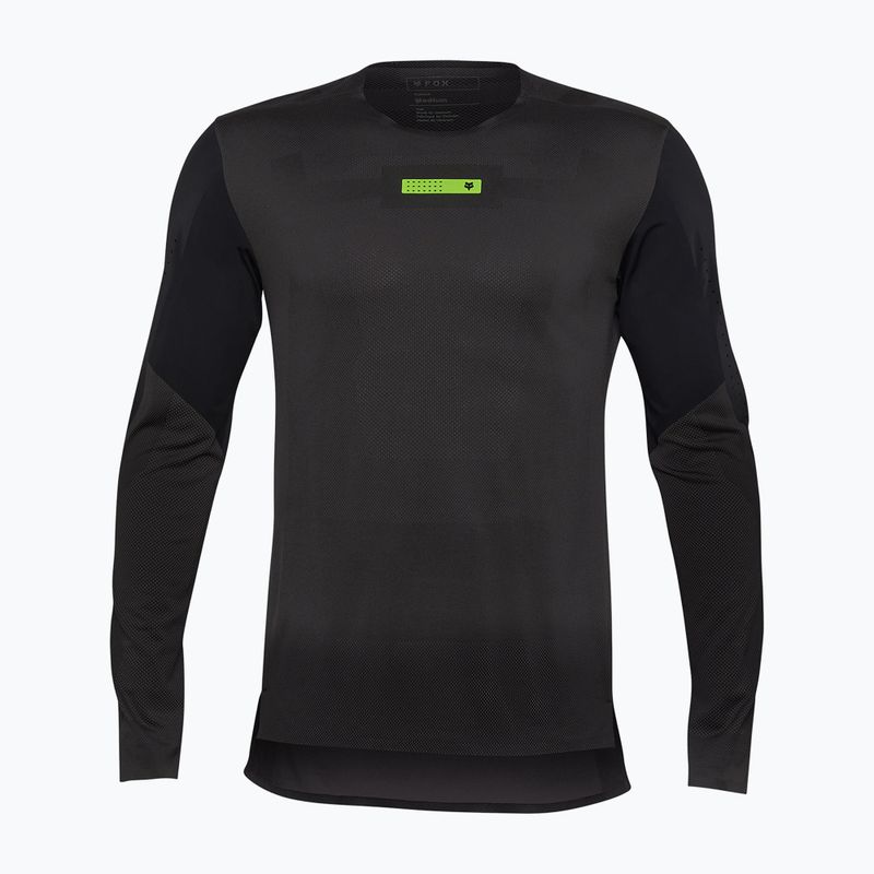 Pánske cyklistické tričko Longleeve Fox Racing Rawtec LS black 7