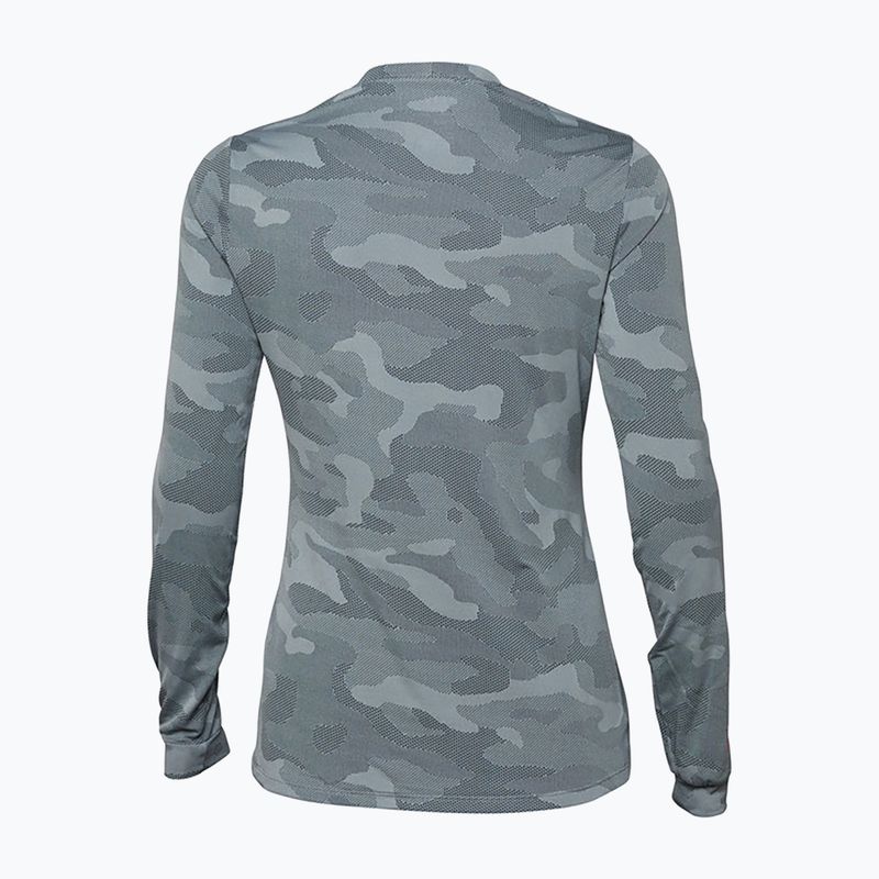 Dámske cyklistické tričko s dlhým rukávom Fox Racing Ranger Tru Dri cloud grey 2