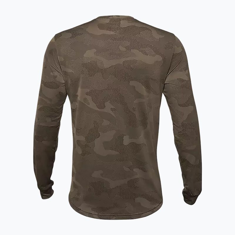 Pánske cyklistické tričko s dlhým rukávom Fox Racing Ranger Tru Dri dirt brown 2