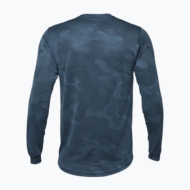 Pánske cyklistické tričko s dlhým rukávom Fox Racing Ranger Tru Dri dark vintage blue 2