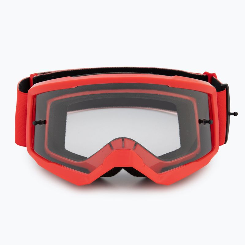 Detské cyklistické okuliare Fox Racing Main Core Jr fluorescent red/clear 2