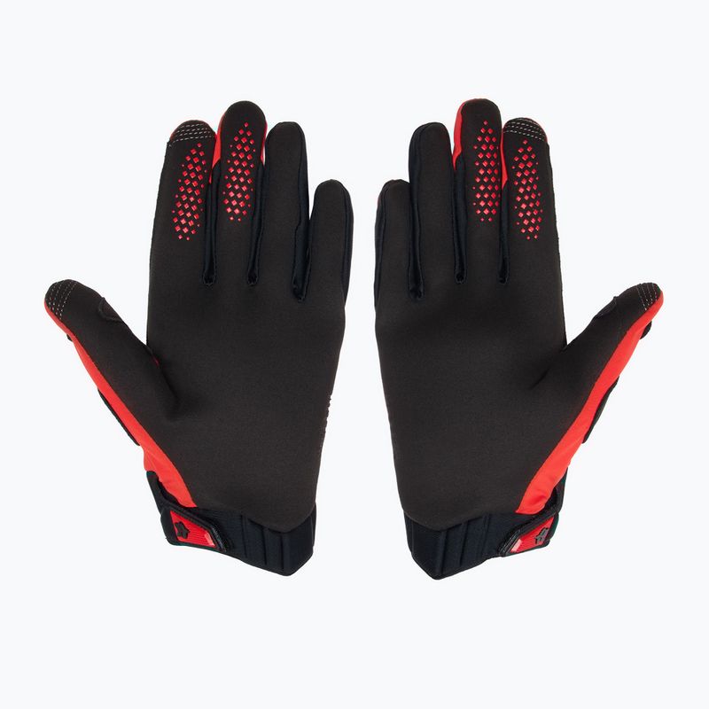 Pánske cyklistické rukavice Fox Racing Defend Wind Offroad fluorescent red 3