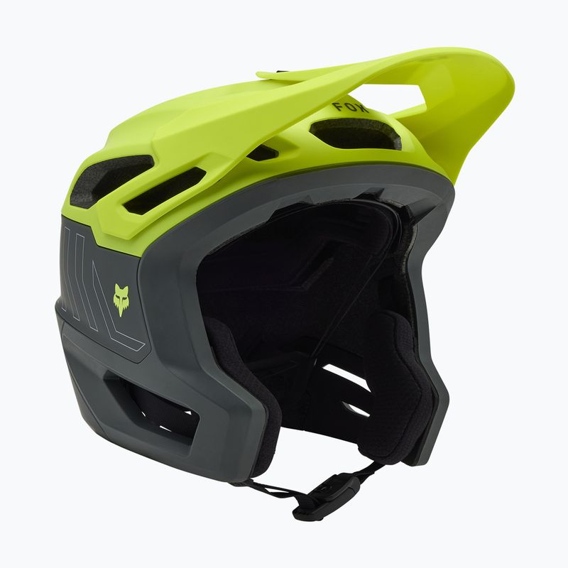 Cyklistická prilba Fox Racing Dropframe Pro Runn fluorescent yellow