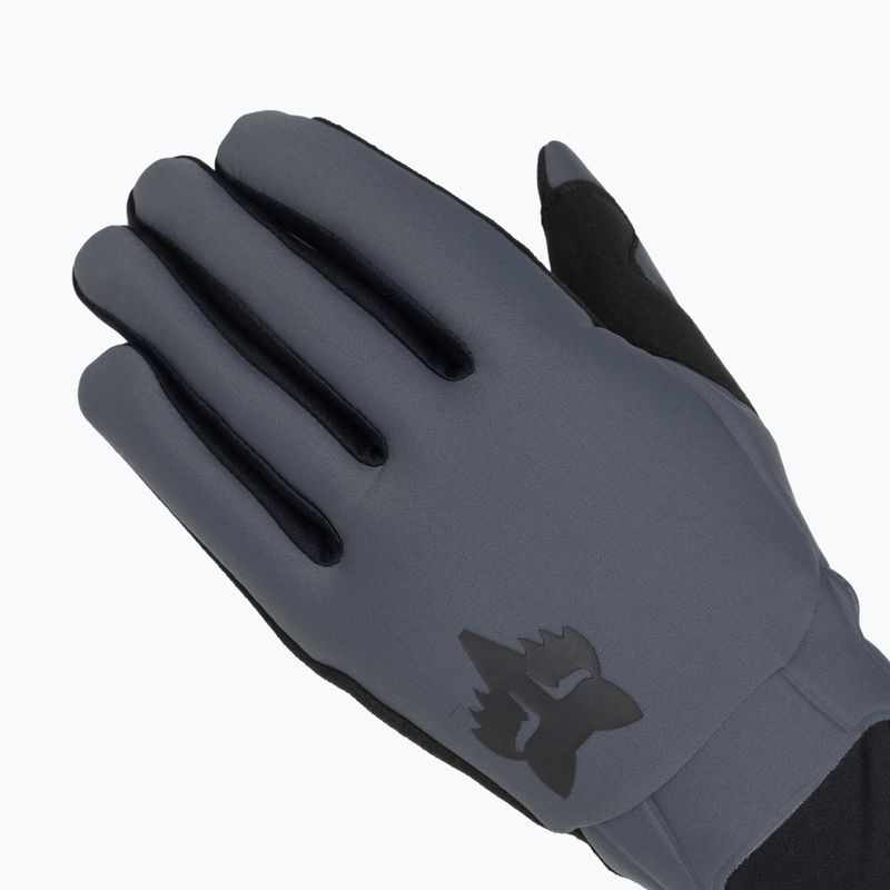 Pánske cyklistické rukavice Fox Racing Defend Thermo graphite 4