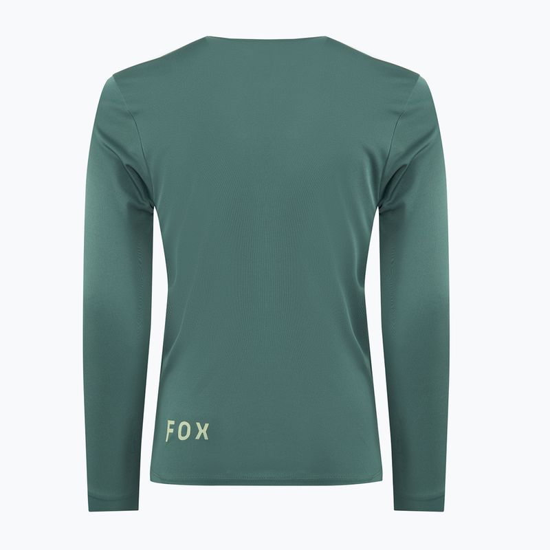 Detské cyklistické tričko Longsleeve Fox Racing Ranger Jr hunter green 2