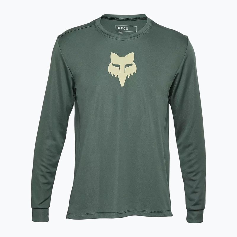 Detské cyklistické tričko Longsleeve Fox Racing Ranger Jr hunter green 5