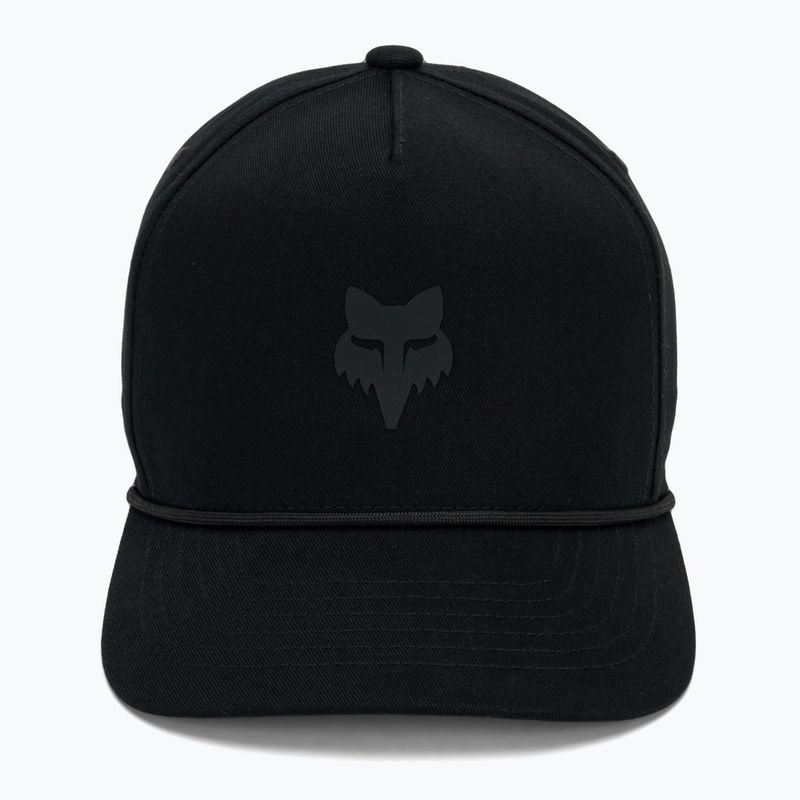 Pánska šiltovka Fox Racing Fox Head Rope Hat black/black 2
