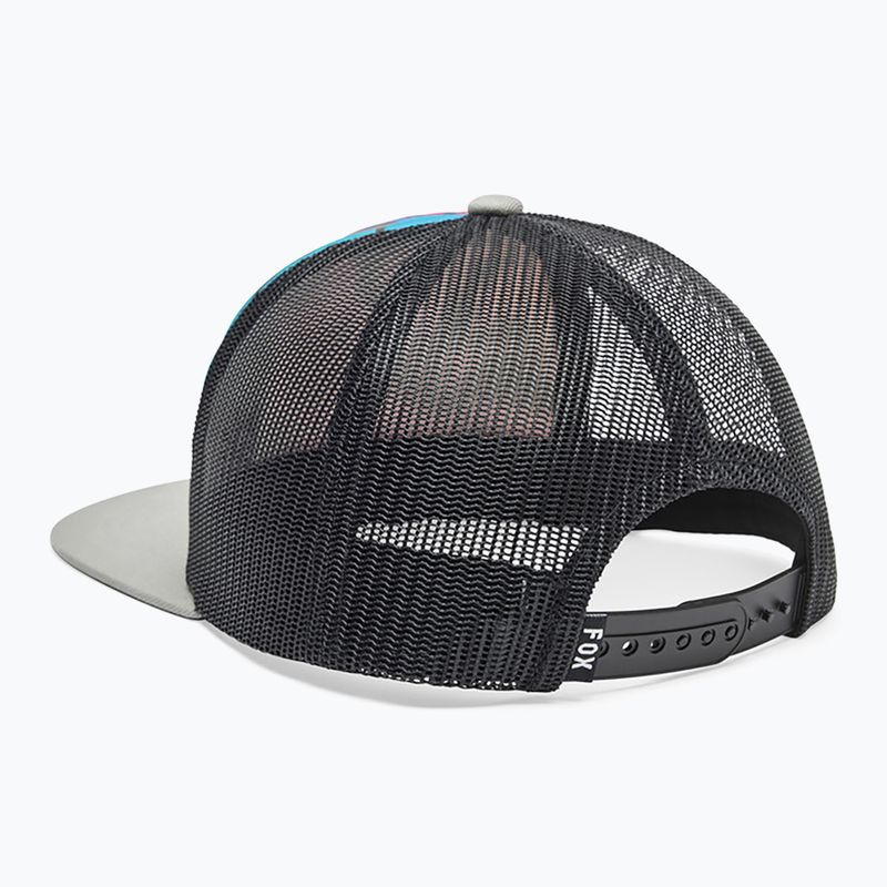 Fox Racing Future Trucker Jr detská baseballová čiapka steel grey 2
