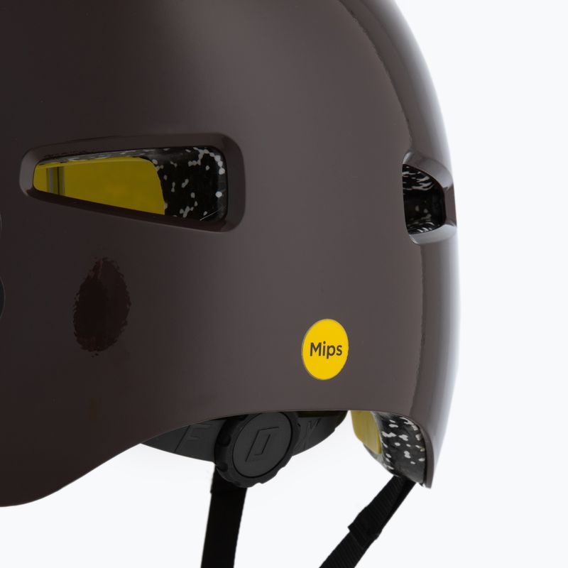 Cyklistická prilba Fox Racing Flight Pro Solid cocoa 5