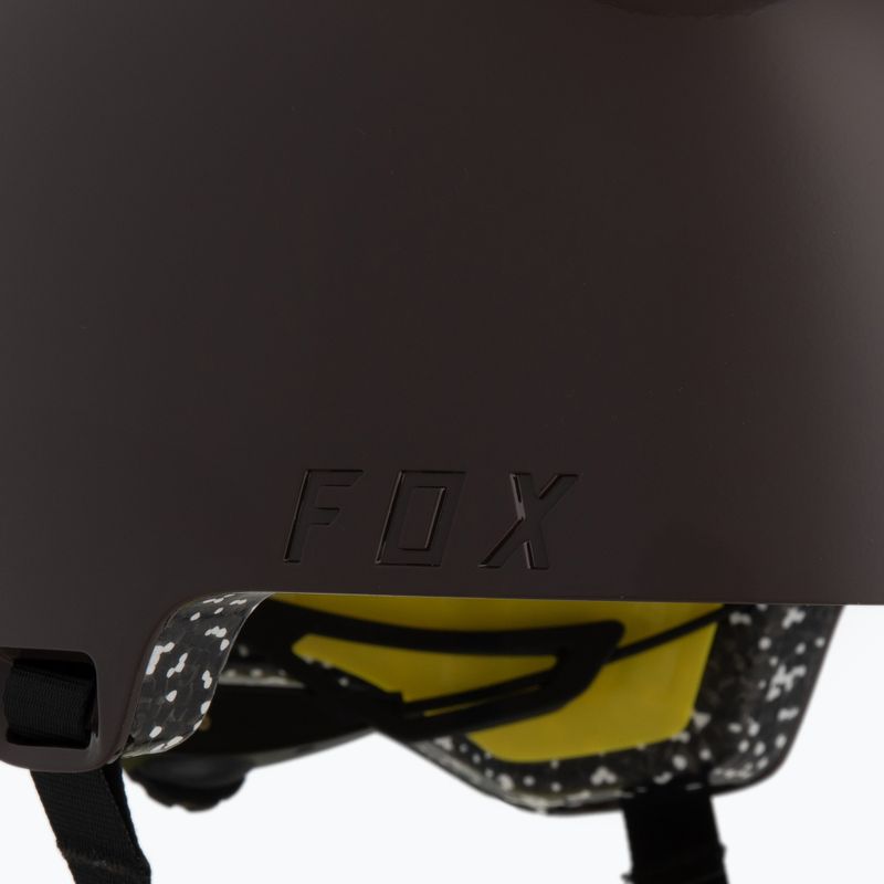Cyklistická prilba Fox Racing Flight Pro Solid cocoa 6