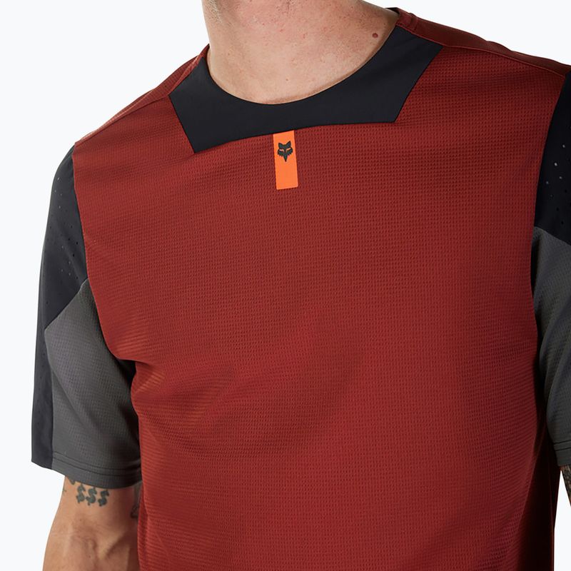 Pánsky cyklistický dres Fox Racing Defend rust 3