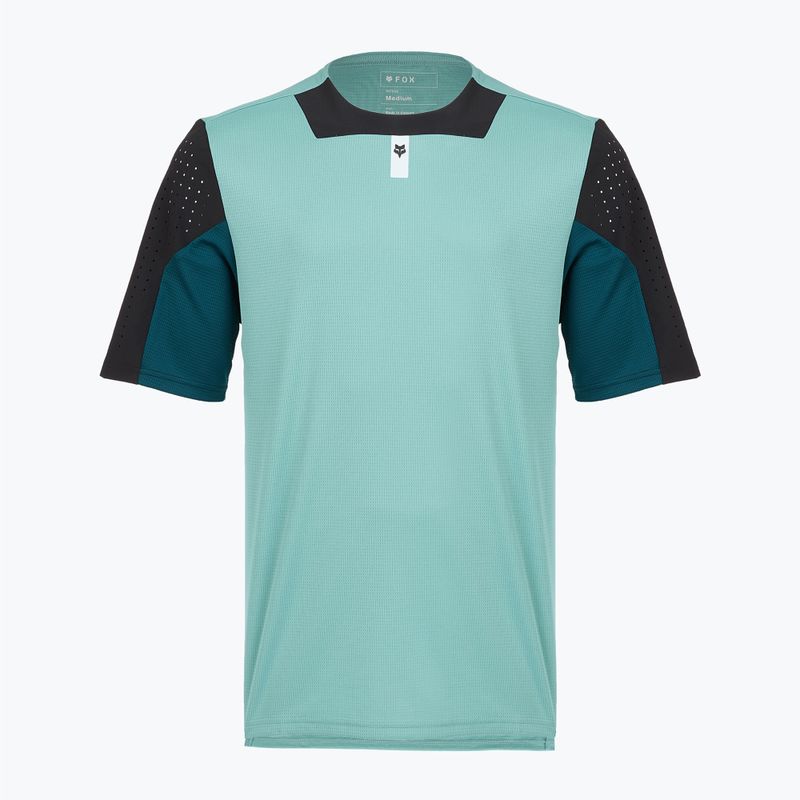 Pánsky cyklistický dres Fox Racing Defend vintage wash blue