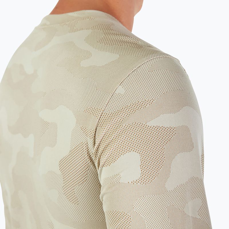 Pánske cyklistické tričko s dlhým rukávom Fox Racing Ranger Tru Dri cream 4