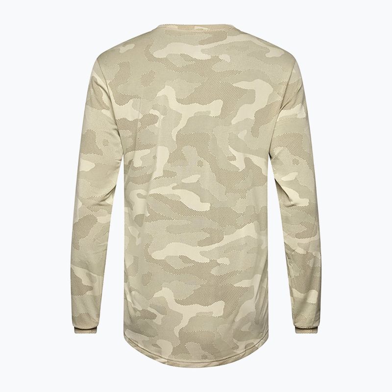 Pánske cyklistické tričko s dlhým rukávom Fox Racing Ranger Tru Dri cream 7
