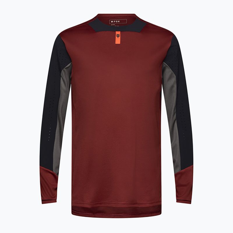 Pánsky cyklistický dres longsleave Fox Racing Defend rust 6