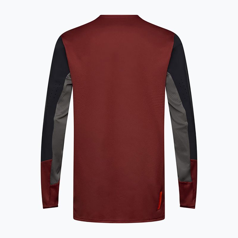 Pánsky cyklistický dres longsleave Fox Racing Defend rust 7