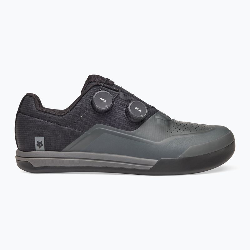 Pánske cyklistické topánky na platformové pedále Fox Racing Fox Union BOA Flat dark shadow