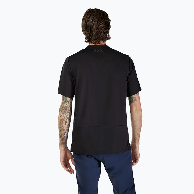 Pánsky cyklistický dres Fox Racing Ranger Fox Head black 2