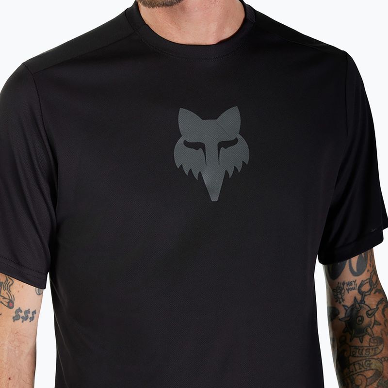Pánsky cyklistický dres Fox Racing Ranger Fox Head black 3