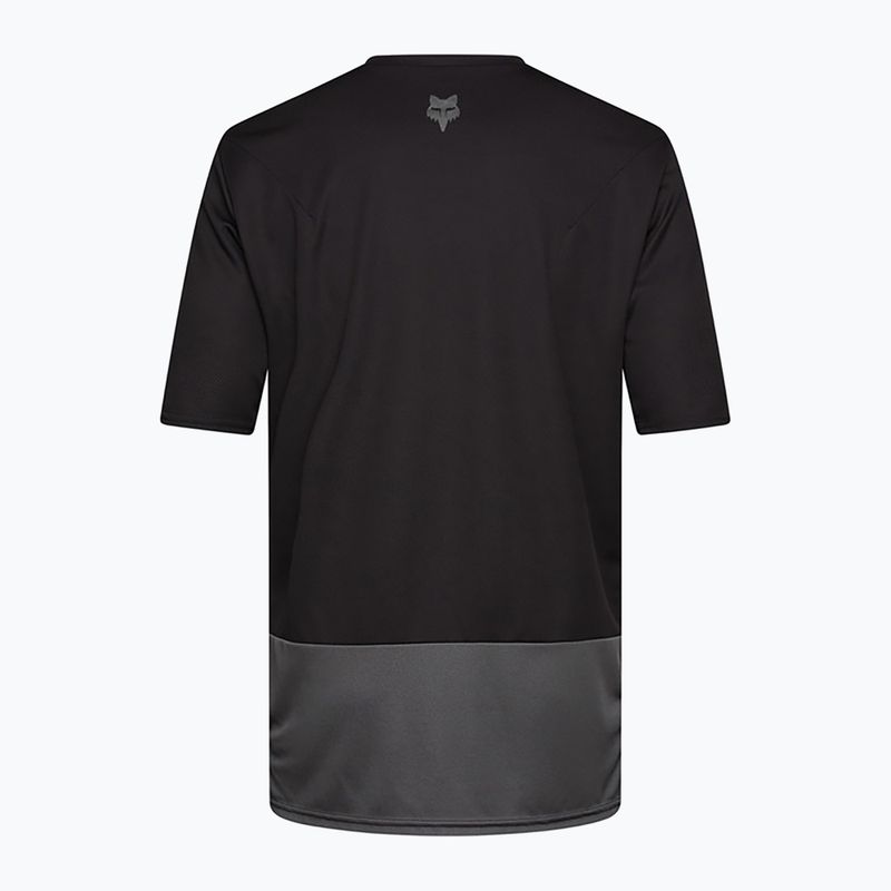 Pánsky cyklistický dres Fox Racing Ranger Wordmark black 6